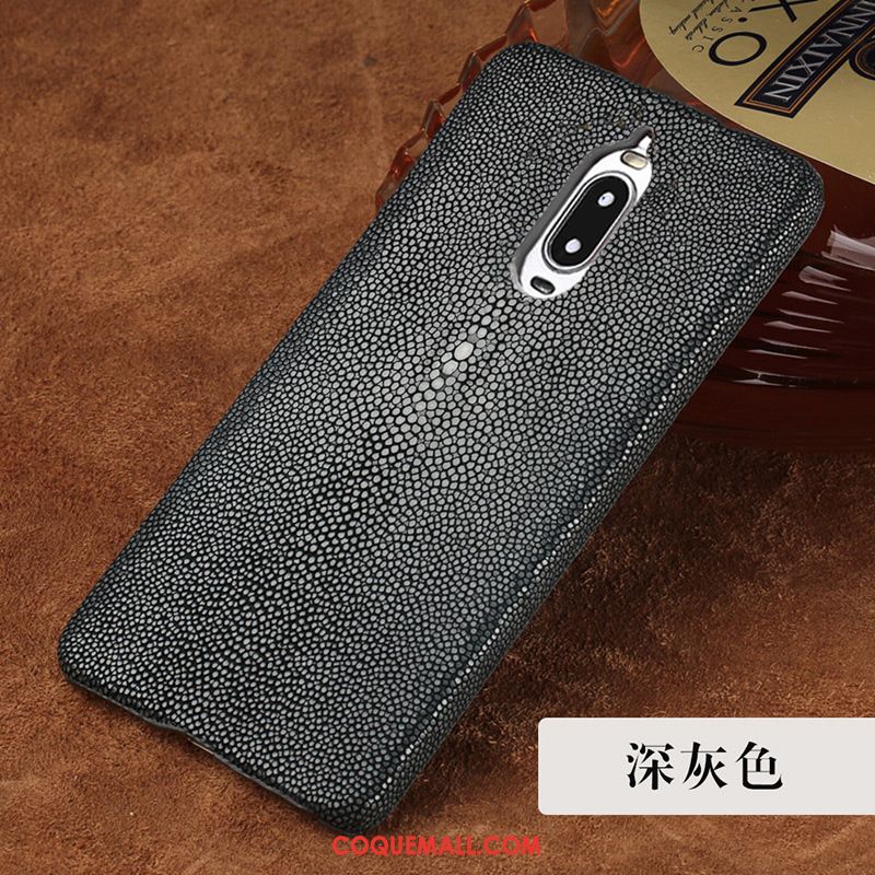 Étui Huawei Mate 9 Pro Téléphone Portable Marque De Tendance Incassable, Coque Huawei Mate 9 Pro Rouge Étui En Cuir