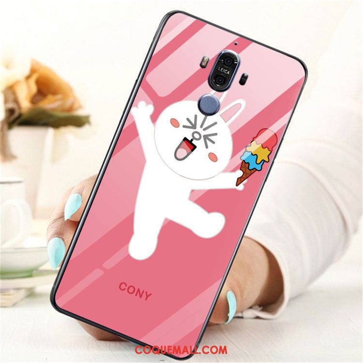 Étui Huawei Mate 9 Protection Tendance Noir, Coque Huawei Mate 9 Fluide Doux Dessin Animé