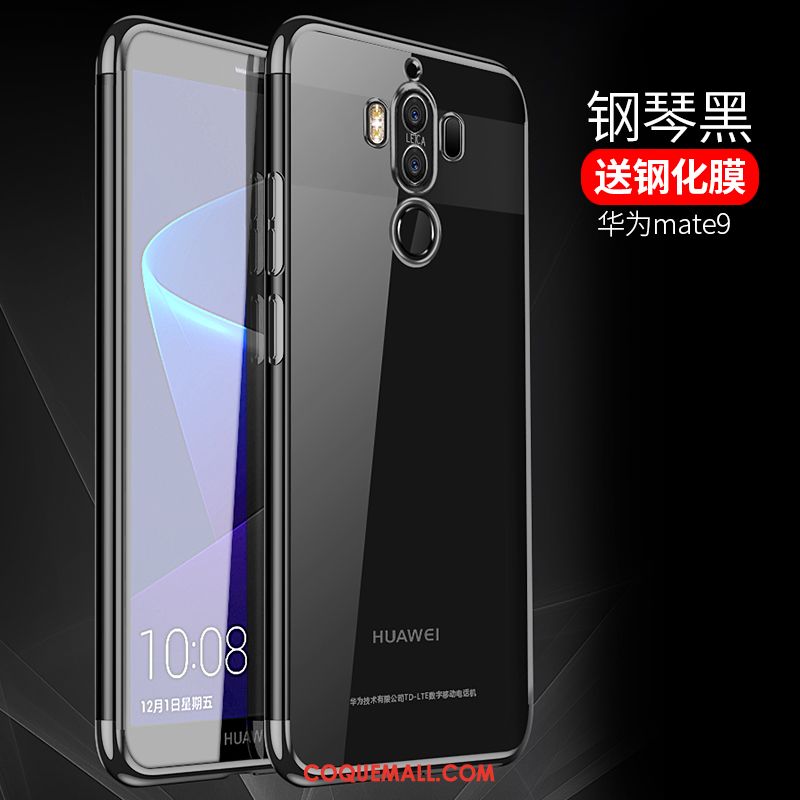 Étui Huawei Mate 9 Simple Tout Compris Transparent, Coque Huawei Mate 9 Fluide Doux Protection