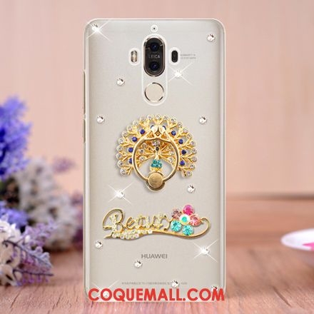 Étui Huawei Mate 9 Strass Transparent Téléphone Portable, Coque Huawei Mate 9 Créatif Support