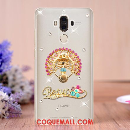 Étui Huawei Mate 9 Strass Transparent Téléphone Portable, Coque Huawei Mate 9 Créatif Support