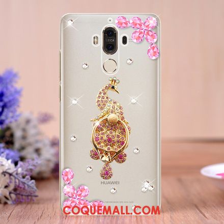 Étui Huawei Mate 9 Strass Transparent Téléphone Portable, Coque Huawei Mate 9 Créatif Support