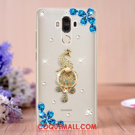 Étui Huawei Mate 9 Strass Transparent Téléphone Portable, Coque Huawei Mate 9 Créatif Support