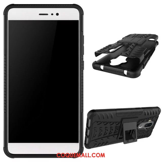 Étui Huawei Mate 9 Support Armure Téléphone Portable, Coque Huawei Mate 9 Protection Tout Compris