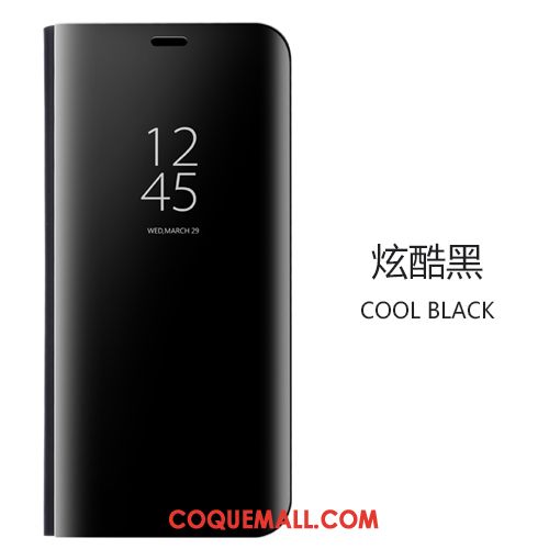 Étui Huawei Mate 9 Support Miroir Étui En Cuir, Coque Huawei Mate 9 Téléphone Portable Protection