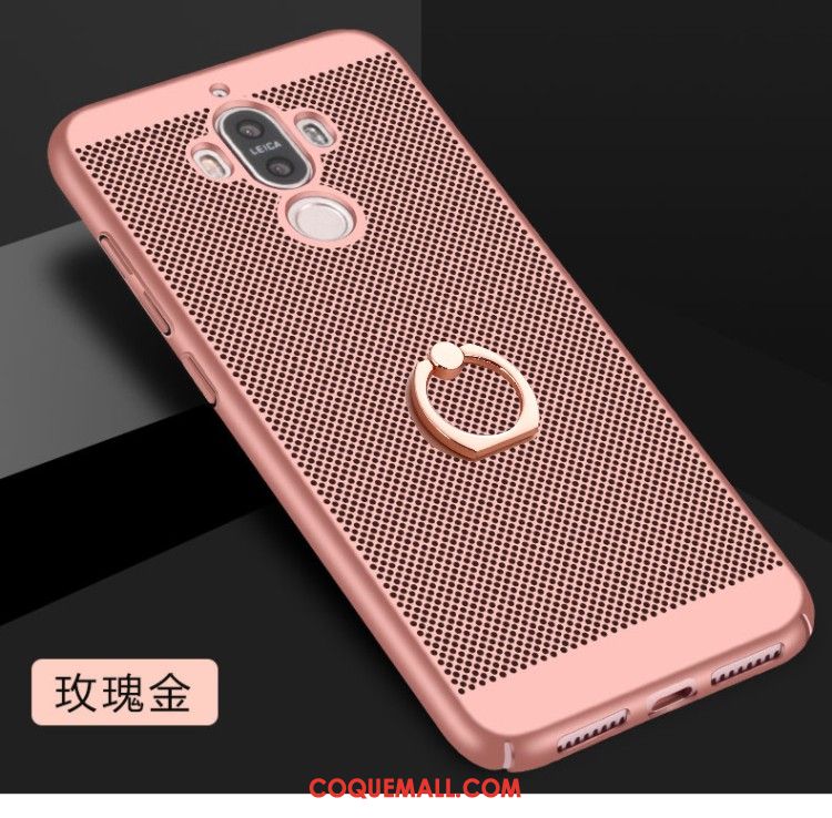 Étui Huawei Mate 9 Support Petit Mesh, Coque Huawei Mate 9 Anneau Téléphone Portable