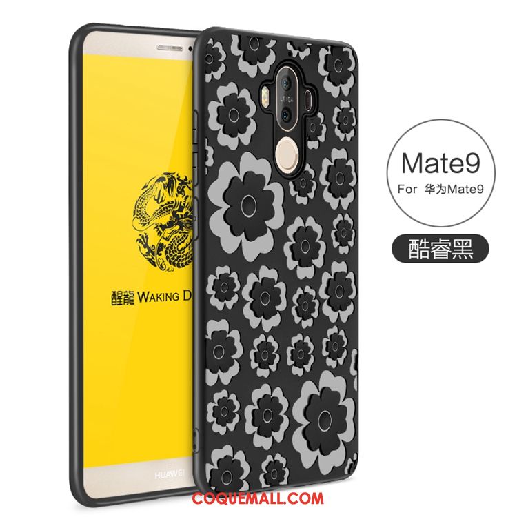 Étui Huawei Mate 9 Tout Compris Téléphone Portable Rouge, Coque Huawei Mate 9 Incassable Fluide Doux