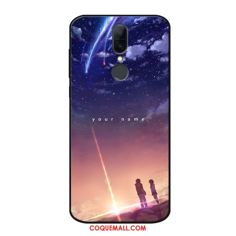 Étui Huawei Mate Rs Bleu Téléphone Portable Délavé En Daim, Coque Huawei Mate Rs Personnalisé Fluide Doux