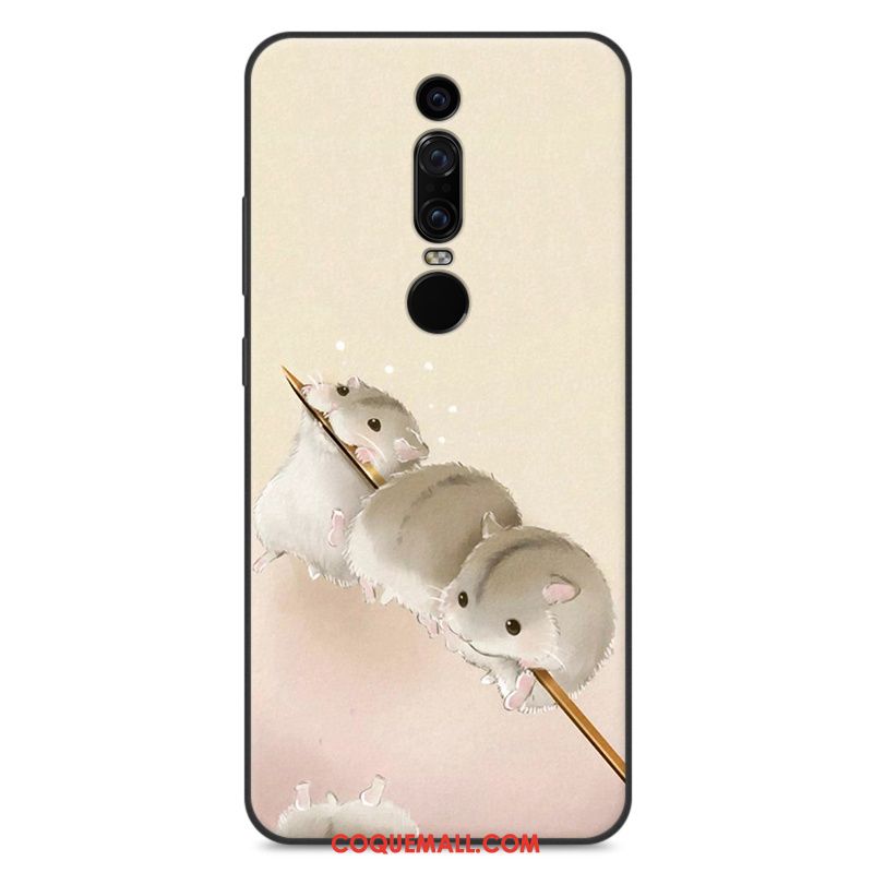 Étui Huawei Mate Rs Dessin Animé Tendance Protection, Coque Huawei Mate Rs Fluide Doux Téléphone Portable Beige