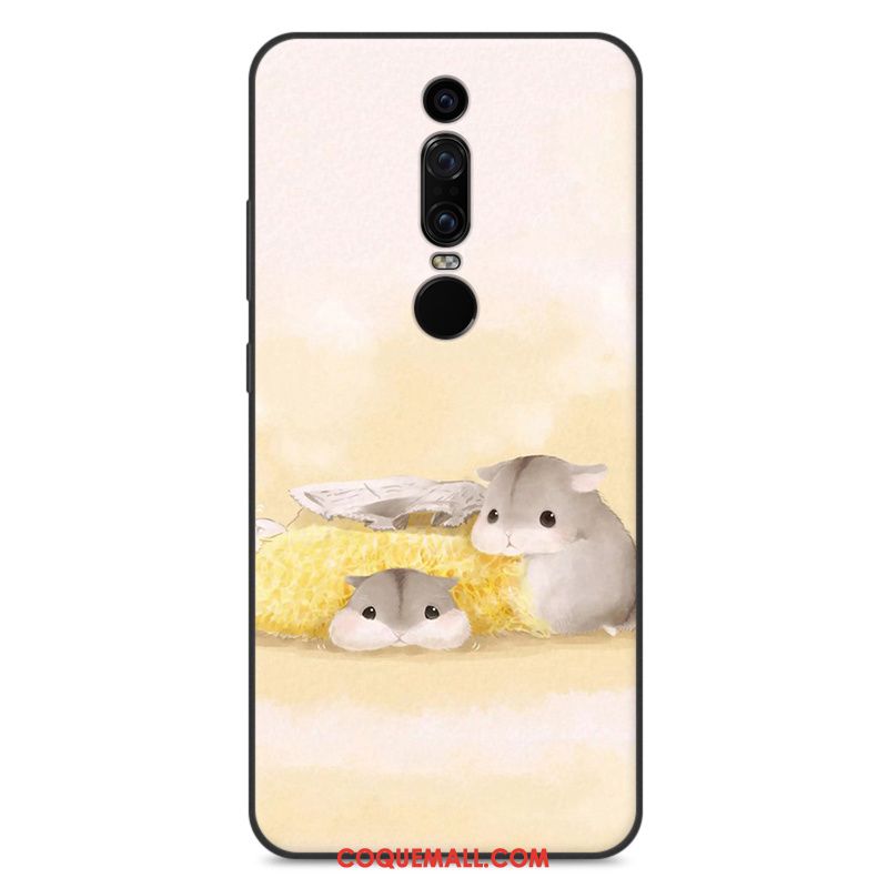 Étui Huawei Mate Rs Dessin Animé Tendance Protection, Coque Huawei Mate Rs Fluide Doux Téléphone Portable Beige