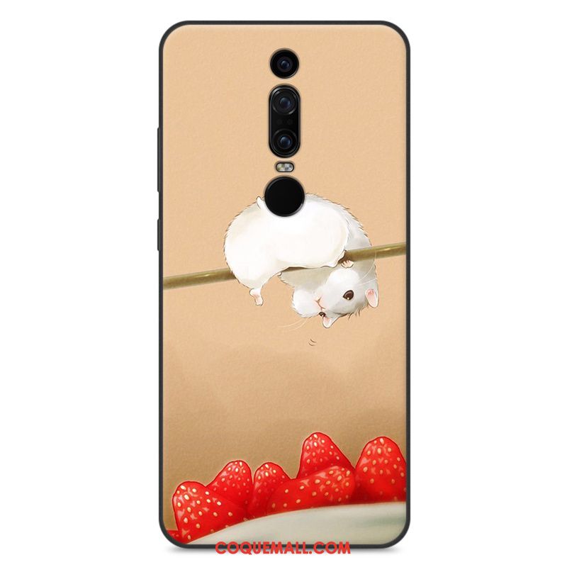 Étui Huawei Mate Rs Dessin Animé Tendance Protection, Coque Huawei Mate Rs Fluide Doux Téléphone Portable Beige