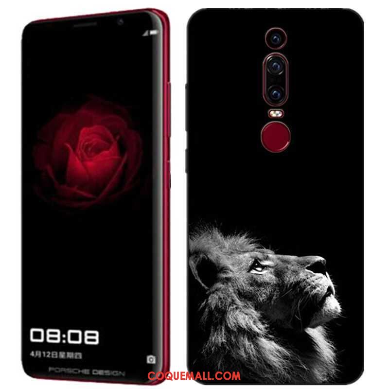 Étui Huawei Mate Rs Dimensionnel Peinture Bleu, Coque Huawei Mate Rs Téléphone Portable Gaufrage