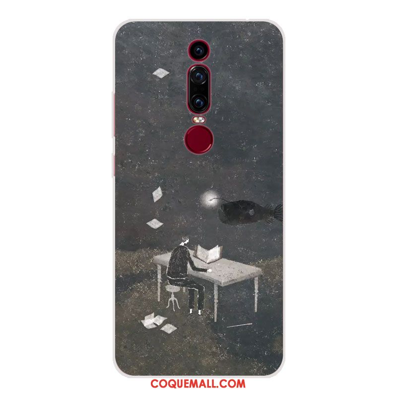 Étui Huawei Mate Rs Fluide Doux Silicone Vert, Coque Huawei Mate Rs Téléphone Portable