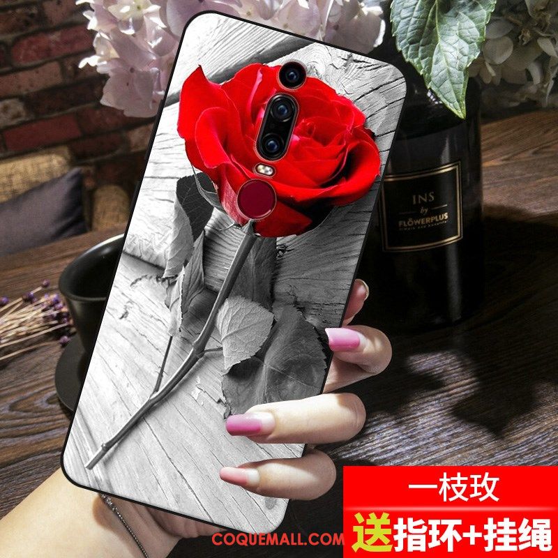 Étui Huawei Mate Rs Incassable Dessin Animé Téléphone Portable, Coque Huawei Mate Rs Protection Rose