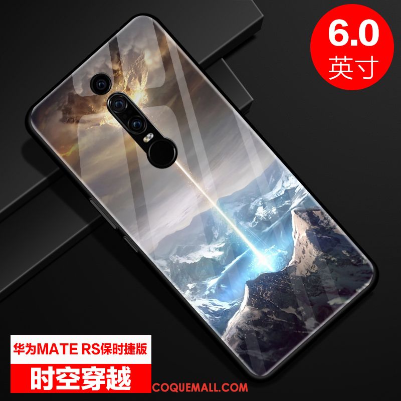 Étui Huawei Mate Rs Incassable Luxe Personnalité, Coque Huawei Mate Rs Verre Protection