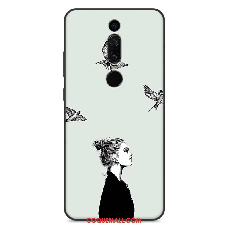 Étui Huawei Mate Rs Personnalité Vert Téléphone Portable, Coque Huawei Mate Rs Amoureux Protection