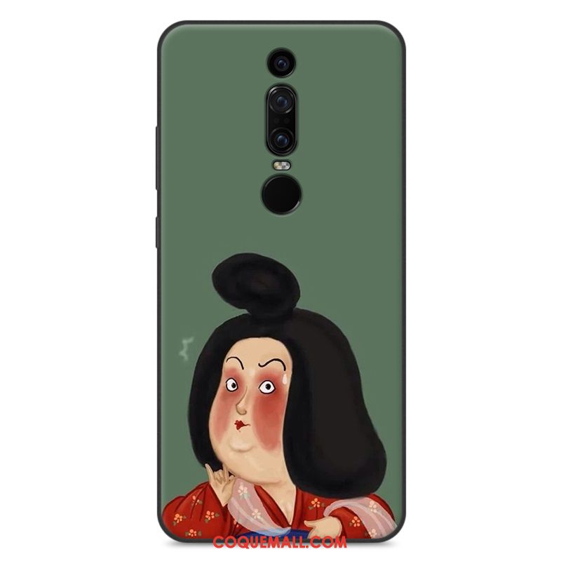 Étui Huawei Mate Rs Personnalité Vert Téléphone Portable, Coque Huawei Mate Rs Amoureux Protection