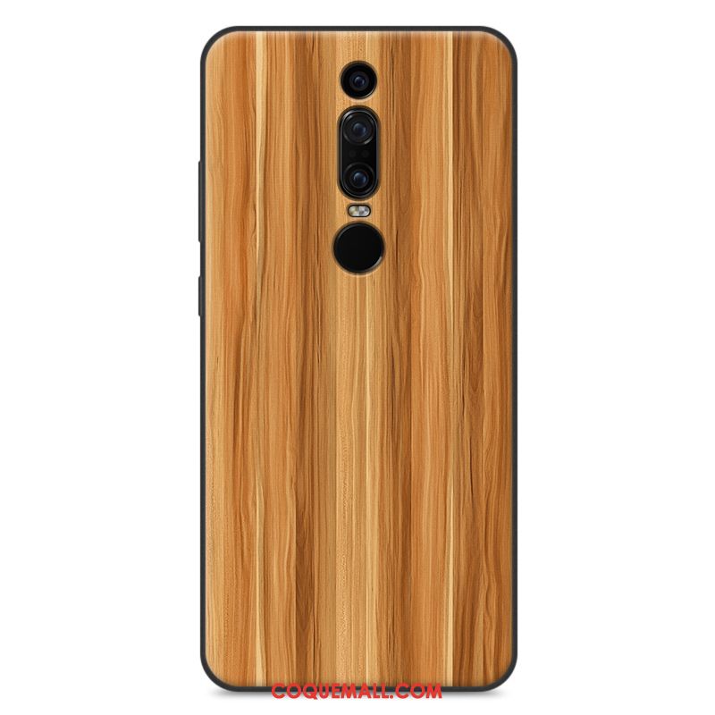 Étui Huawei Mate Rs Personnalité Vintage Tendance, Coque Huawei Mate Rs Fluide Doux Bleu