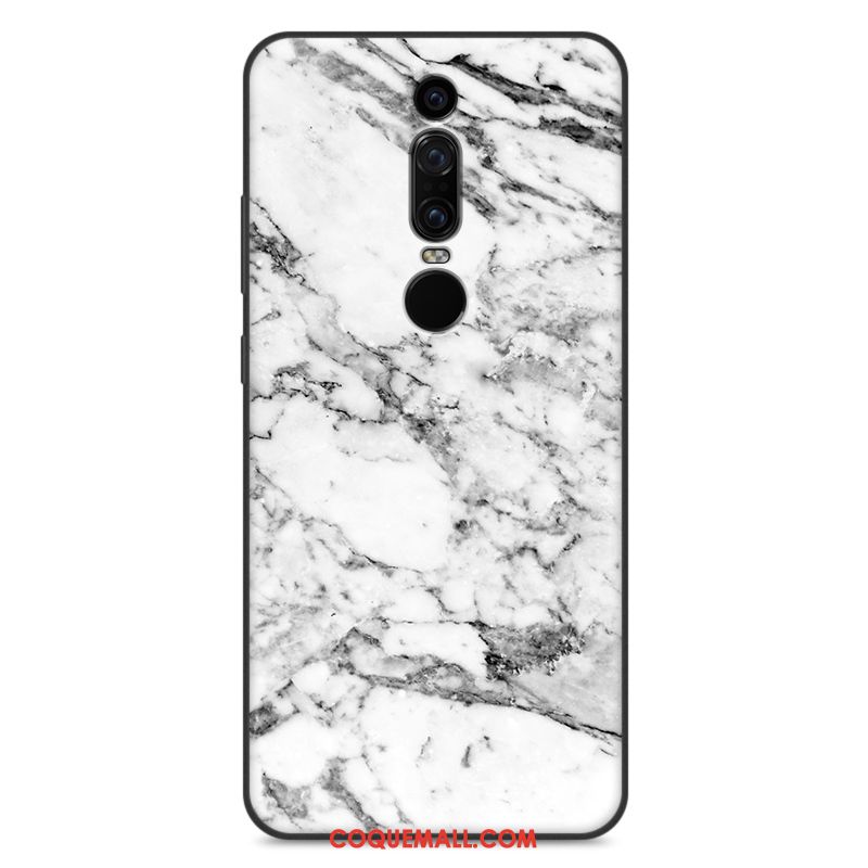 Étui Huawei Mate Rs Personnalité Vintage Tendance, Coque Huawei Mate Rs Fluide Doux Bleu