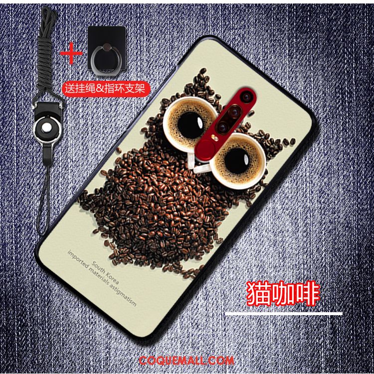 Étui Huawei Mate Rs Protection Téléphone Portable Fluide Doux, Coque Huawei Mate Rs Noir Peinture