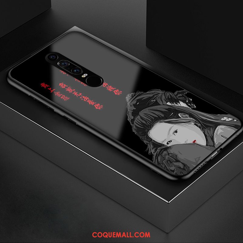 Étui Huawei Mate Rs Tendance Noir Téléphone Portable, Coque Huawei Mate Rs Protection Verre
