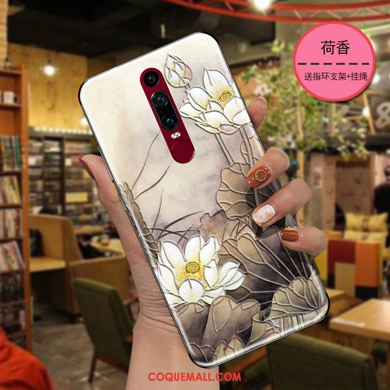 Étui Huawei Mate Rs Téléphone Portable Vintage Silicone, Coque Huawei Mate Rs Fluide Doux Protection Beige
