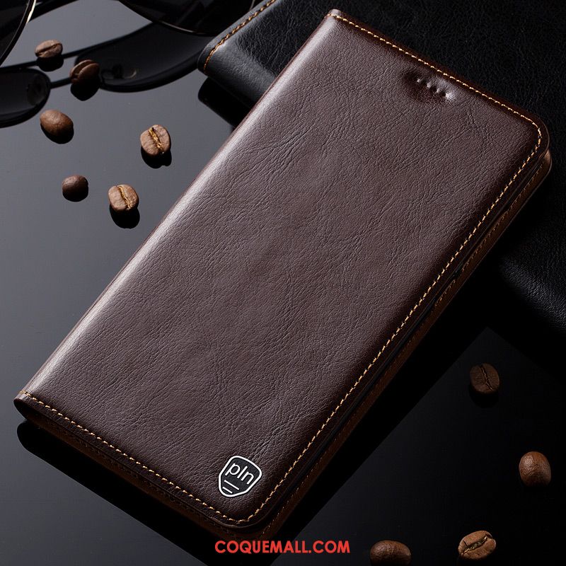 Étui Huawei Mate Rs Étui En Cuir Cuir Véritable Protection, Coque Huawei Mate Rs Incassable Modèle Fleurie