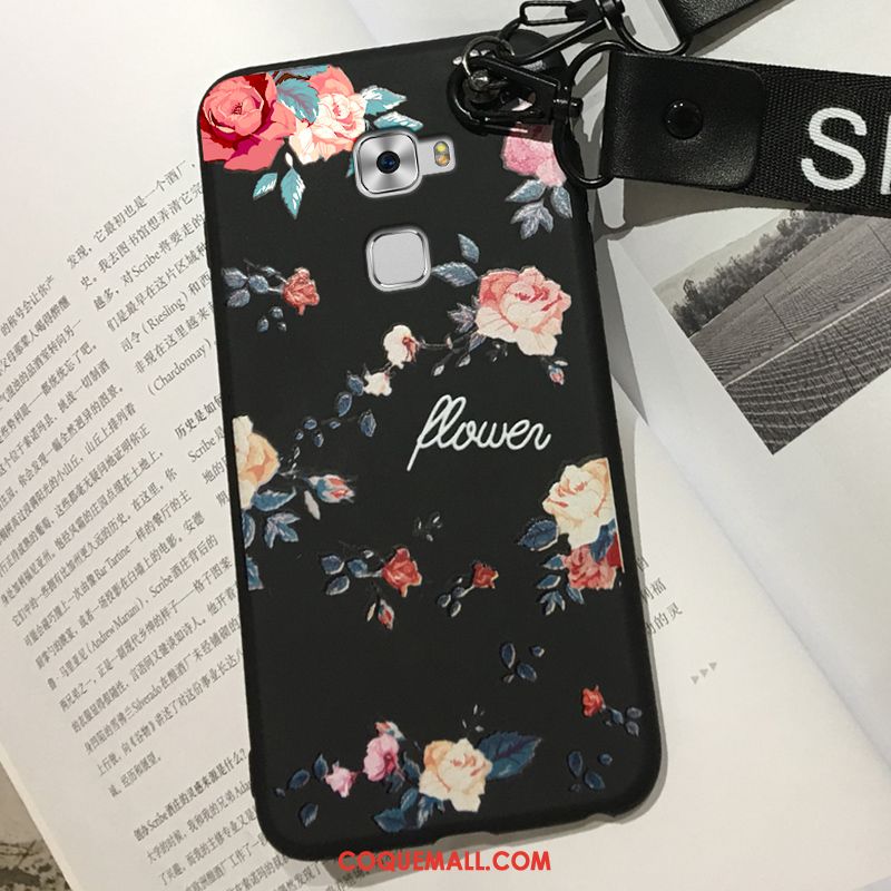 Étui Huawei Mate S Créatif Fluide Doux Rouge, Coque Huawei Mate S Ornements Suspendus Silicone