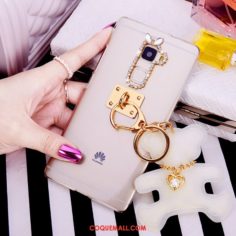 Étui Huawei Mate S Difficile Transparent Téléphone Portable, Coque Huawei Mate S Strass Protection