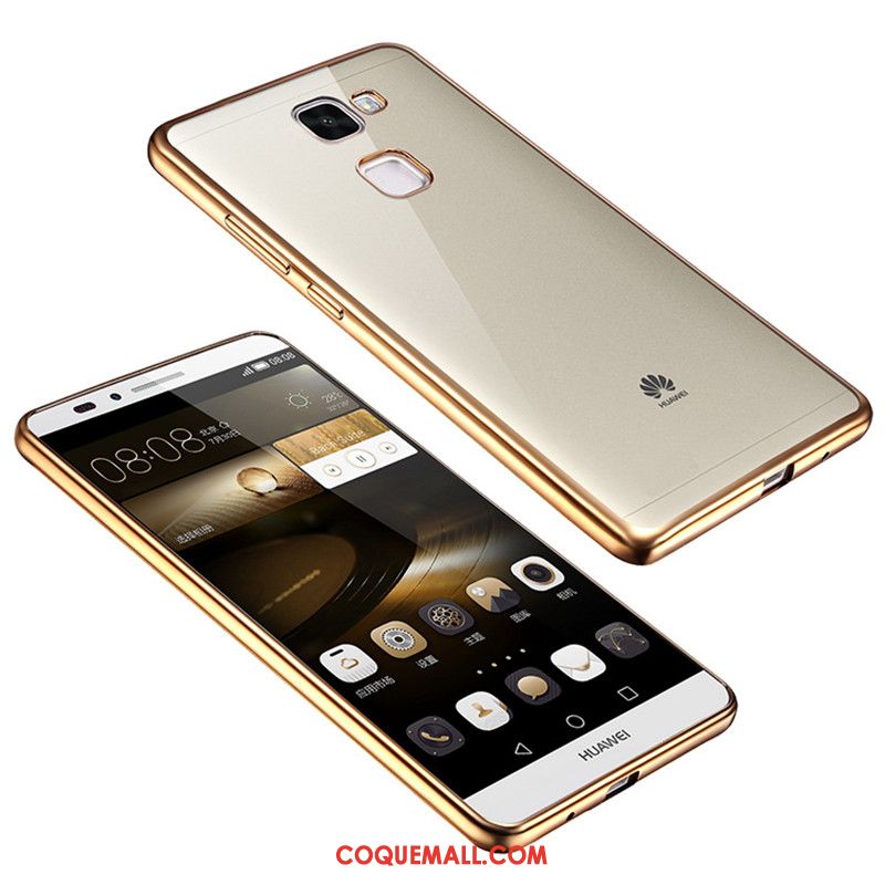 Étui Huawei Mate S Fluide Doux Transparent Une Agrafe, Coque Huawei Mate S Téléphone Portable Protection