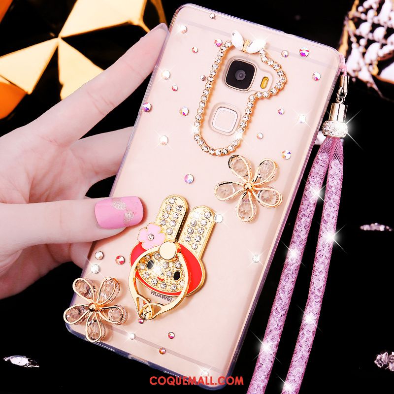 Étui Huawei Mate S Fluide Doux Téléphone Portable Transparent, Coque Huawei Mate S Strass Tendance