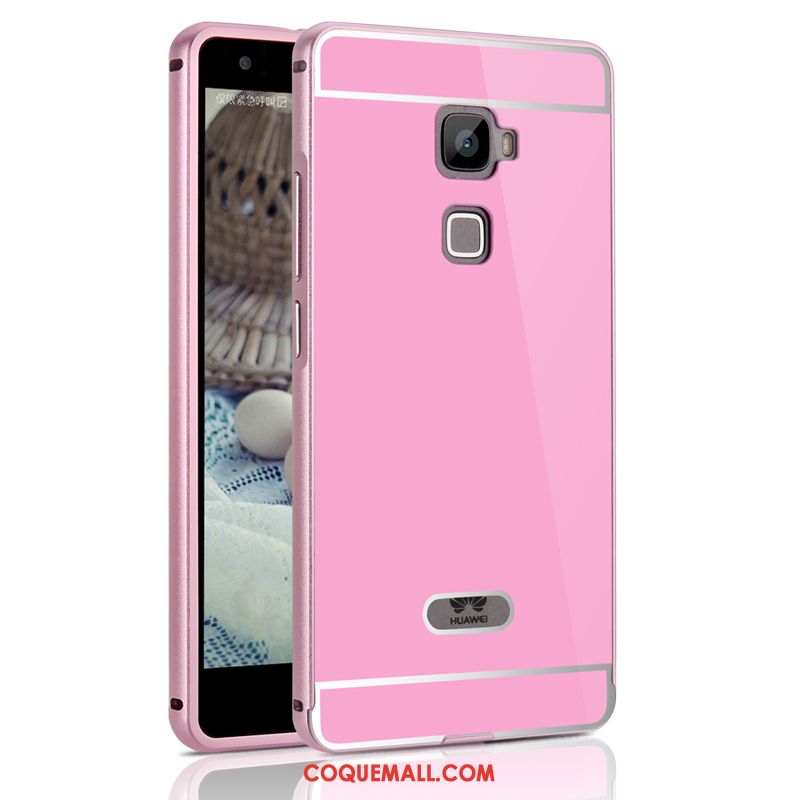 Étui Huawei Mate S Luxe Métal Téléphone Portable, Coque Huawei Mate S Difficile Noir