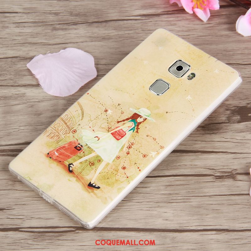 Étui Huawei Mate S Protection Fluide Doux Gaufrage, Coque Huawei Mate S Silicone Dessin Animé