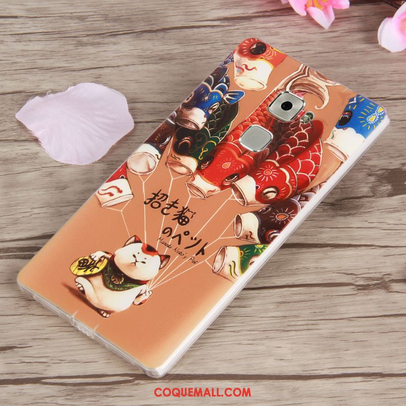 Étui Huawei Mate S Protection Fluide Doux Gaufrage, Coque Huawei Mate S Silicone Dessin Animé