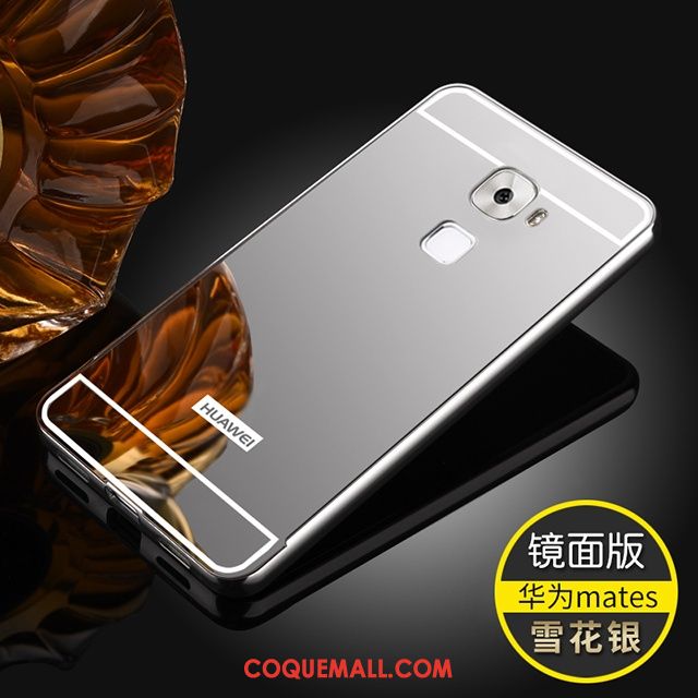 Étui Huawei Mate S Tendance Délavé En Daim Sac, Coque Huawei Mate S Créatif Couvercle Arrière