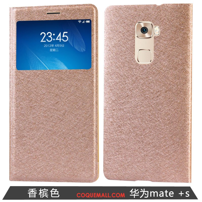 Étui Huawei Mate S Tout Compris Incassable Téléphone Portable, Coque Huawei Mate S Difficile Beige