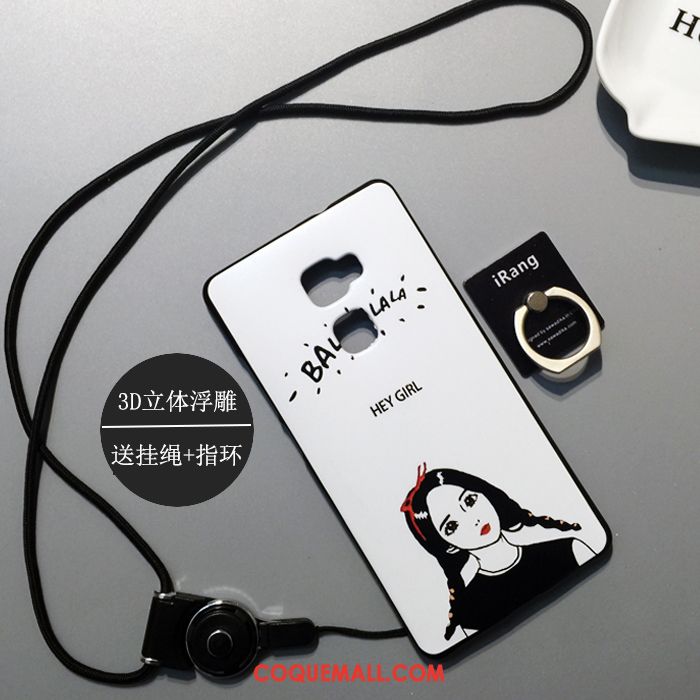 Étui Huawei Mate S Téléphone Portable Fluide Doux Petit, Coque Huawei Mate S Protection Dessin Animé