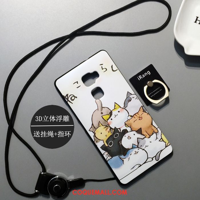 Étui Huawei Mate S Téléphone Portable Fluide Doux Petit, Coque Huawei Mate S Protection Dessin Animé