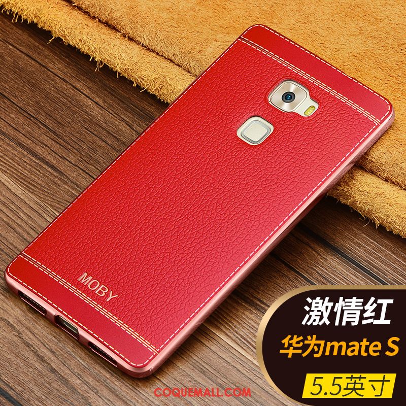Étui Huawei Mate S Téléphone Portable Légère Incassable, Coque Huawei Mate S Protection Fluide Doux Braun