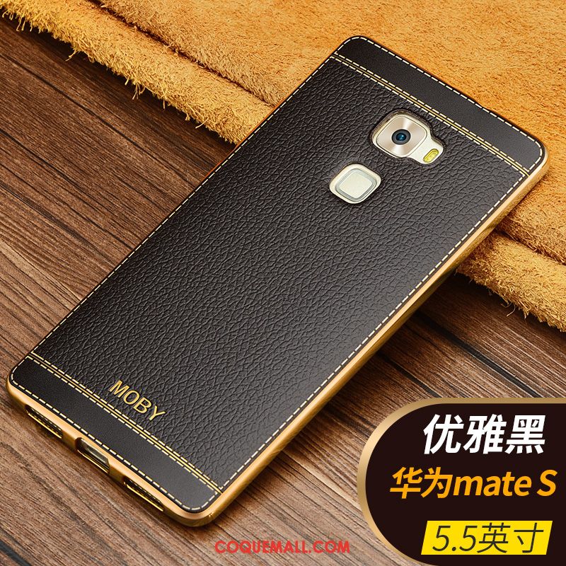 Étui Huawei Mate S Téléphone Portable Légère Incassable, Coque Huawei Mate S Protection Fluide Doux Braun