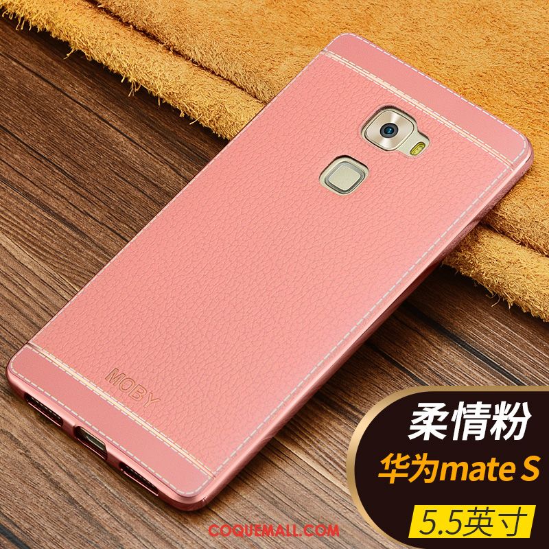 Étui Huawei Mate S Téléphone Portable Légère Incassable, Coque Huawei Mate S Protection Fluide Doux Braun