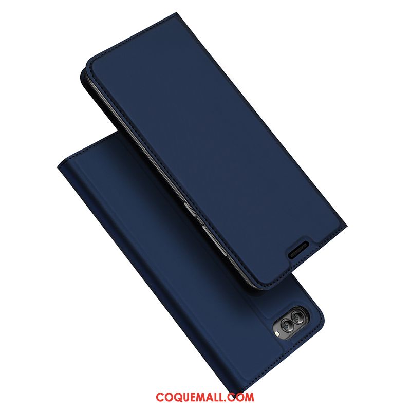 Étui Huawei Nova 2s Carte Magnétisme Tout Compris, Coque Huawei Nova 2s Étui En Cuir Noir