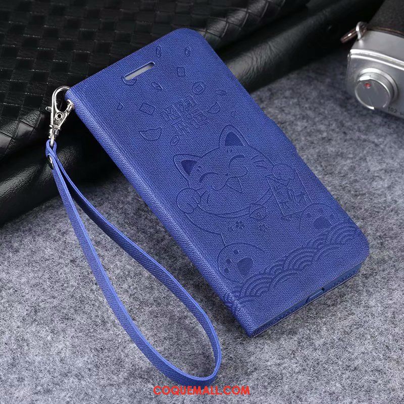 Étui Huawei Nova 2s Chiens Bleu Richesse, Coque Huawei Nova 2s Téléphone Portable Clamshell