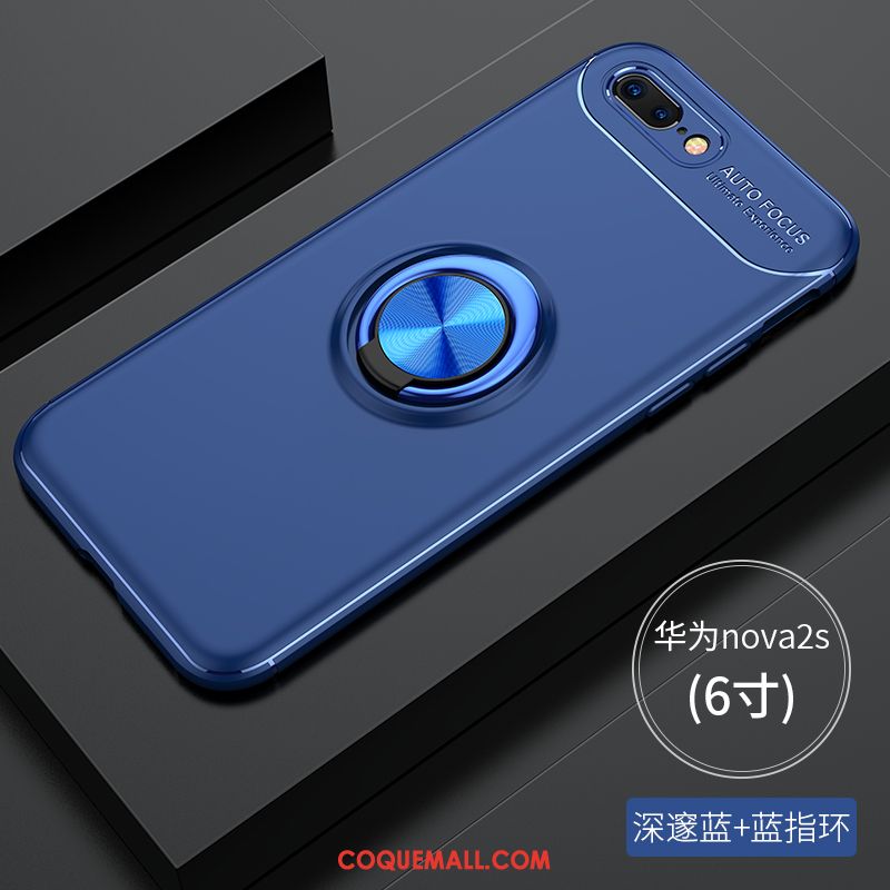 Étui Huawei Nova 2s Nouveau Anneau Personnalité, Coque Huawei Nova 2s Marque De Tendance Incassable