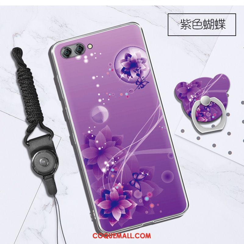 Étui Huawei Nova 2s Ornements Suspendus Fluide Doux Protection, Coque Huawei Nova 2s Rouge Incassable