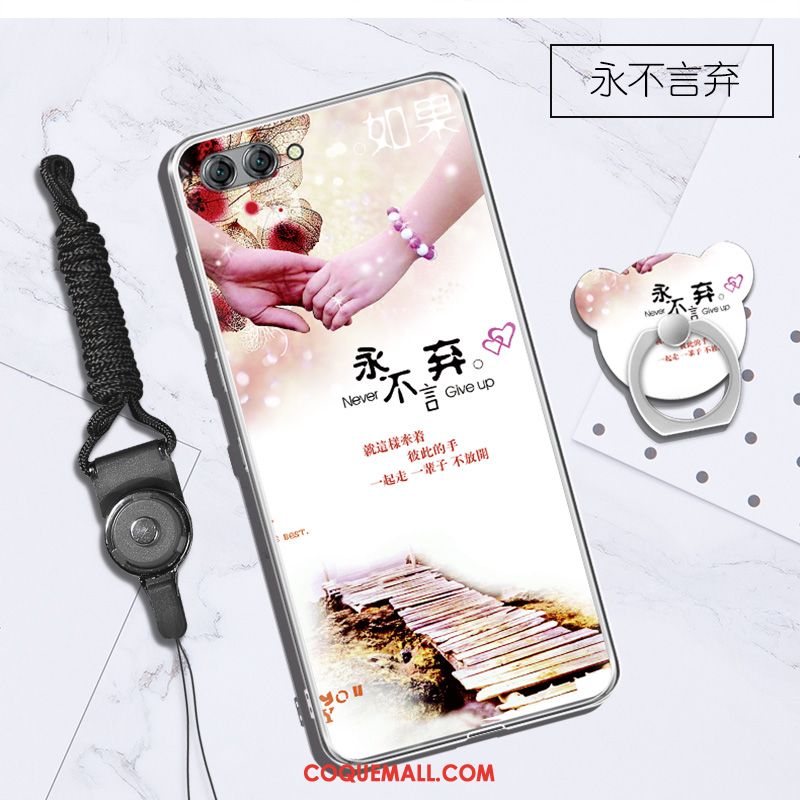 Étui Huawei Nova 2s Ornements Suspendus Fluide Doux Protection, Coque Huawei Nova 2s Rouge Incassable