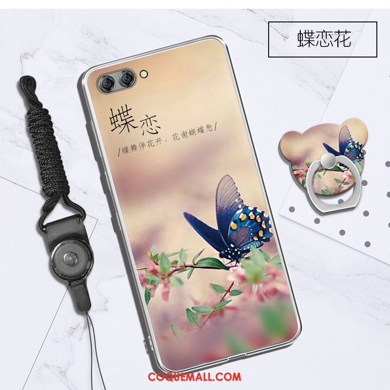 Étui Huawei Nova 2s Ornements Suspendus Fluide Doux Protection, Coque Huawei Nova 2s Rouge Incassable