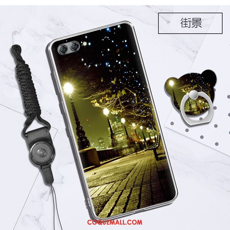 Étui Huawei Nova 2s Ornements Suspendus Fluide Doux Protection, Coque Huawei Nova 2s Rouge Incassable