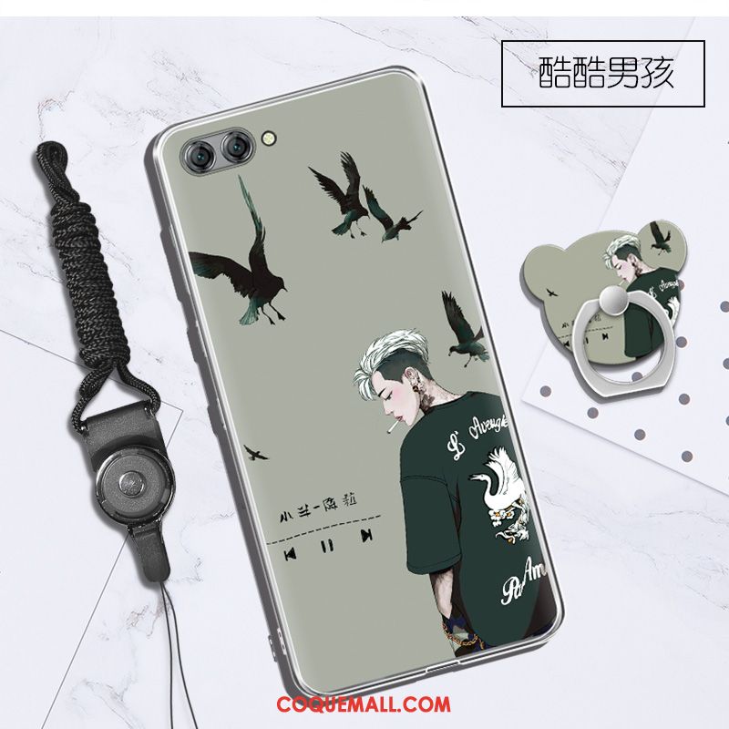 Étui Huawei Nova 2s Ornements Suspendus Fluide Doux Protection, Coque Huawei Nova 2s Rouge Incassable