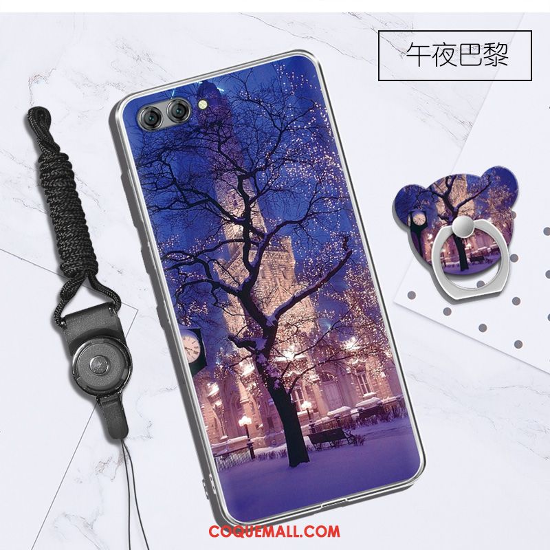 Étui Huawei Nova 2s Ornements Suspendus Fluide Doux Protection, Coque Huawei Nova 2s Rouge Incassable